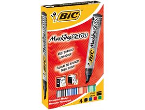 Merkepenn BIC Marking 2300 assortert (4) 